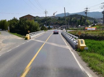 내남~외동간 도로건설공사(3차)중 냉천 2교